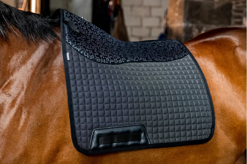 Horseware Tech Comfort Dressage Pad Black Cob/Full